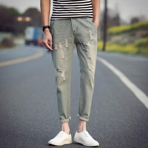 Узкие джинсы для мужчин CLASSDIM China At AliExpress