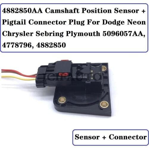 Camshaft Position Sensor For Dodge Neon Chrysler Sebring Plymouth 5096057AA, 4778796, 4882850AA, 4882850 , 4667745 , 4777068