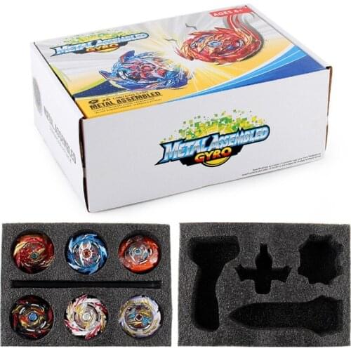 Bayblade Set BurstMetal Spinning Top Booster Gyroscope Toy Set Launchers Combination Fighting Toys New In Box