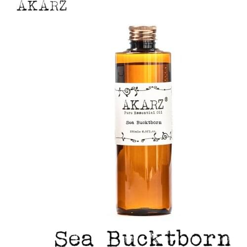 Sea bucktborn essential oil AKARZ Top Brand body face skin care spa message fragrance lamp Aromatherapy Sea bucktborn oil