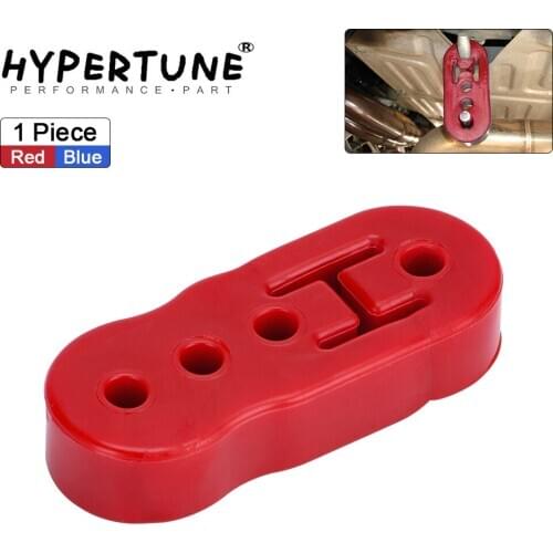 Hypertune - 1PC Universal 4 Holes Muffler Insulator Hanger Car Exhaust Tail Pipe Mount Bracket Hanger Auto Accessories HT8950