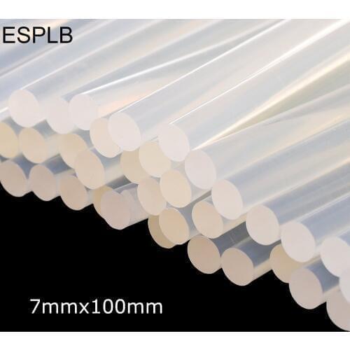 ESPLB 7mmx100mm Hot Melt Glue Sticks Craft Hand Repair Tools for Glue Gun DIY Art Alloy Accessories