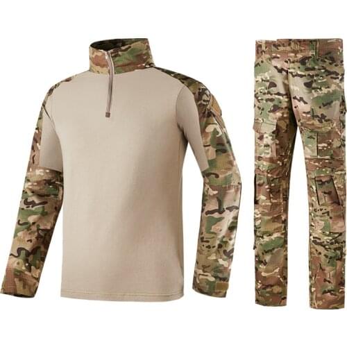 Paintball Tactical Camouflage Military Uniform Camouflage Combat Suit Military Clothing for Hunter and Fishing Shirt and Pants