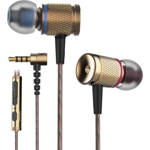 DX2 Magnetic Metal In-ear Gaming Phone Wired Headset Ergonomic Design Wired Clear Headset Good Sound Quality Sports headphones