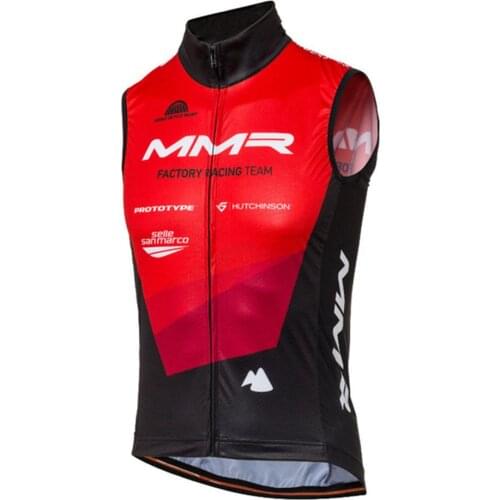 MMR mens cycling jersey windproof cycling vest breathable mesh lightweight vest outdoor cycling mountain bike cycling jersey j