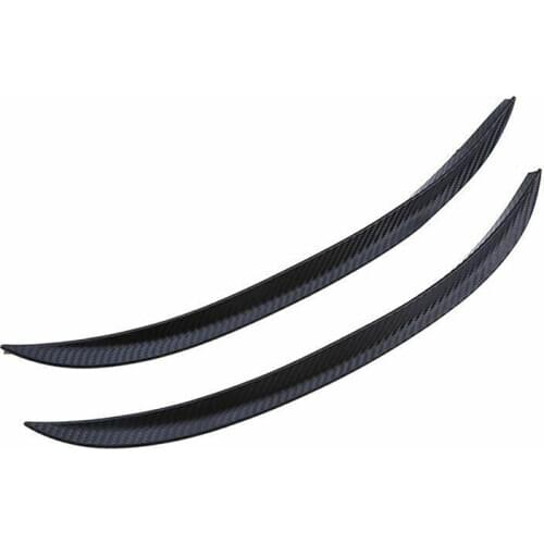 Soft Car Fender Flare Extension Wheel Eyebrow Protector Lip Wheel-arch Trim Wheel Eyebrow Arch Decorative Strip Car Tires