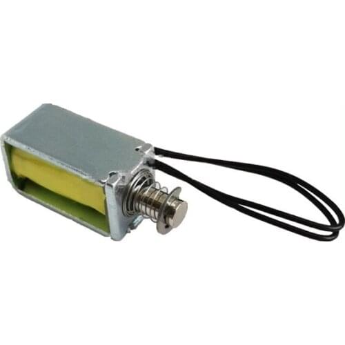 1pc small solenoid HIO-0421S-12YY85 push type beauty machine password lock fingerprint lock electric cabinet lock customized