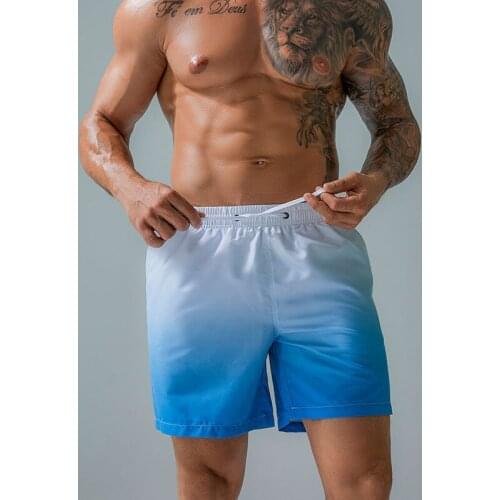 New Quick Dry Swimming Beach Shorts Men Sexy Swimwear Swim Trunks Swimsuit Summer Bathing Suits Beachwear Surf Sports Shorts