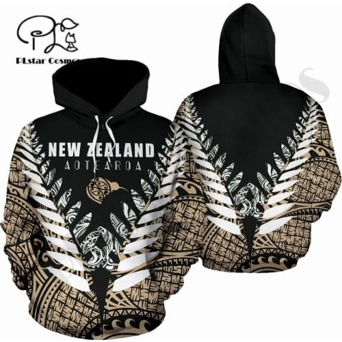 PLstar Cosmos 3DPrint Newest Maori Aotearoa New Zealand Art Unique Harajuku Pullover Streetwear Unisex Hoodies/Sweatshirt/Zip 11