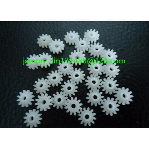 Newest Useful Clarion gear CD drive gear White Plastic Gears Module car Parts Accessories 50Pcs/lot Free shipping