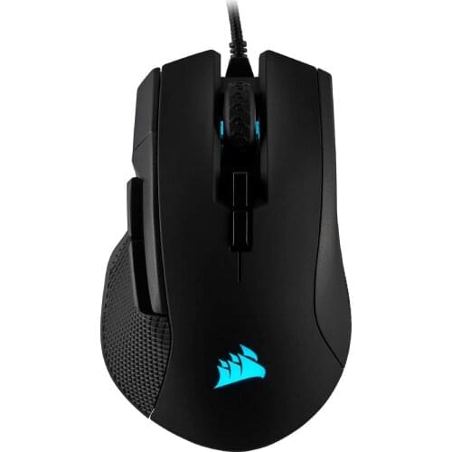 Corsair Ironclaw RGB Optical FPS/MOBA Gaming Mouse (18000 DPI Optical Sensor, 7 Programmable Buttons Xbox One Compatible - Black
