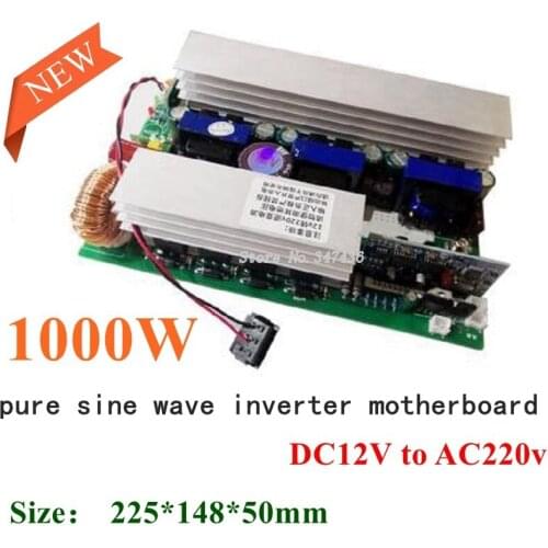 1PCS Invertor Pure Sine Wave Power Frequency Inverter Circuit Board DC 12V To AC 220V 1000W Driver Board 50HZ/60HZ