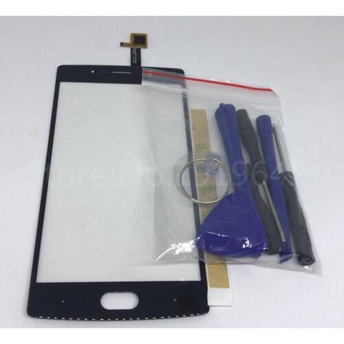 Repair Tools+New For Doogee BL7000 5.5nch Capacitive Front Touch Screen Black Panel Glass Replacement