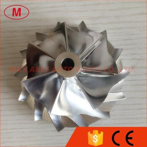 S300 64.50/88.55mm 7+7 blades high performance billet/milling/aluminum compressor wheel for 2008-2010 Powerstroke Compound Turbo
