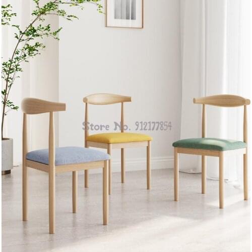 Backrest stool soft seat commercial coffee table chair rental Japanese-style green small adult makeup chair light luxury