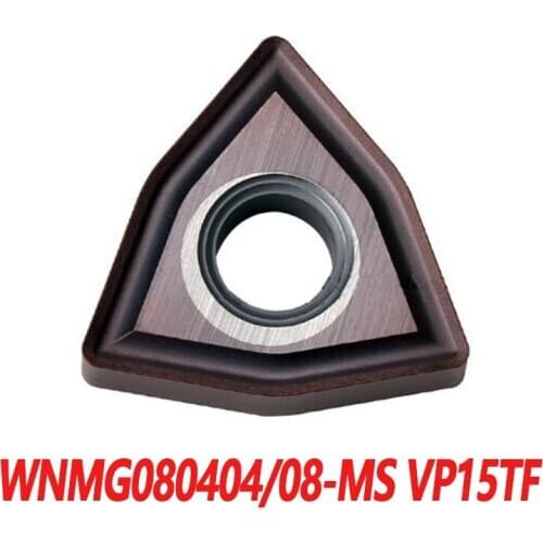 100% Original WNMG WNMG080404-MS VP15TF WNMG080408-MS 10pcs CNC lathe Insertion Carbide Insert Imported from Japan High Quality