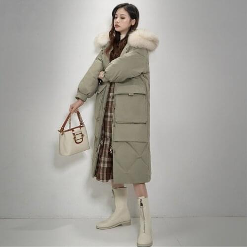 Womens Winter Down Jackets Korean Style Hooded Parkas Thick Fashion Coat Femlae Jackets Womens Clothing Abrigos Mujer WPY987