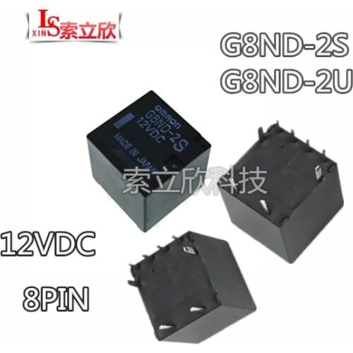 5PCS/lot Automotive relay G8ND-2S-12VDC G8ND 2S 12V G8ND-2U-12VDC G8ND2U G8ND2S 30A 8PIN high quality Car window lift relay
