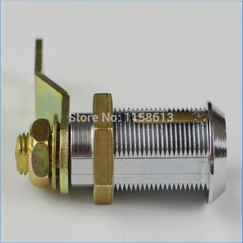 5 pieces 30mm anti-drilling quarter turned keyed alike flat key cam lock toolbox door lock