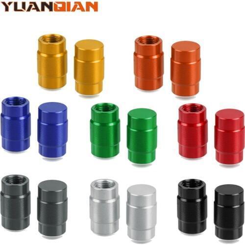 Motorcycle Accessories More Color A Couple Aluminum No LOGO Vehicle Wheel Tire Valve Stem Caps Covers For Universal cycle