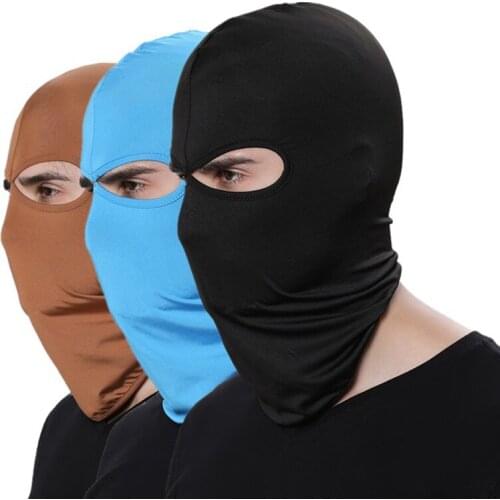 16 Color Balaclava for Men Hats Beanie Lycra Face Ski Mask Bonnets for Women Nurse Cap for Men Outdoor Sun Protection Hood MZ100