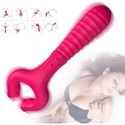 Dildo Vibrators Silicone Penis Vibration Clip Sex Toy For Women Men Nipple Massager Vagina Clitoris Stimulation Adult Products