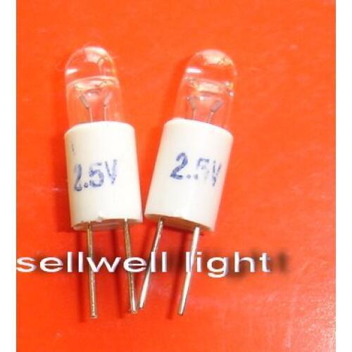 Good!miniature Lamp Bulb 2.5v 5x16 Free Shipping A344