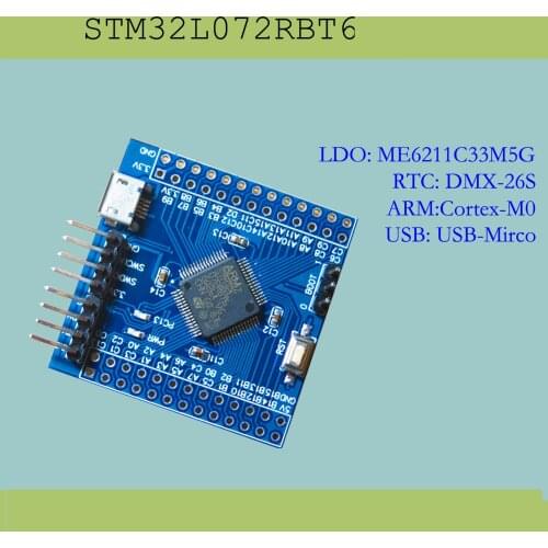 Stm32l072rbt6 Core Board New L072rbt6 Minimum System L072 Development Board Low Power Consumption
