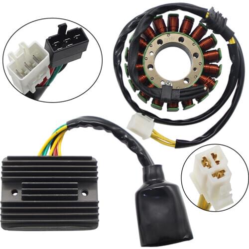 Motorcycle Magneto Stator Generator Ignition Coil+Regulator Rectifier For Honda VFR800 Interceptor VFR FiW/FiX 31600-MBG-306