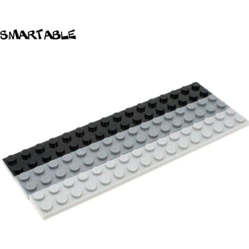 Smartable Plate 2X16 Building Block Part Toys For Kids Educational Creative Compatible Major Brands 4282 MOC GIFT Toys 10pcs/lot