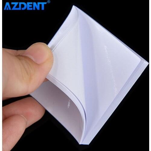 Dental Mixing Pads Dental Lab Disposable Coated Sheets Impermeable Material 50 Sheets/pad 2x2 inch