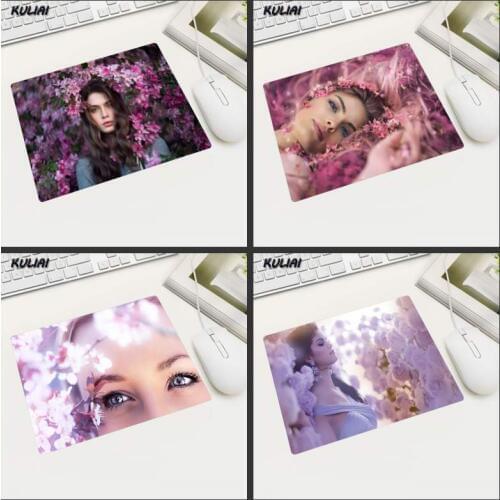 XGZ Beautiful Bride Rubber Rectangle Mouse Pad Home Decor Small Mat Coaster Bowl Mat Pot Pad Tablet Computer Laptop Mouse Pad