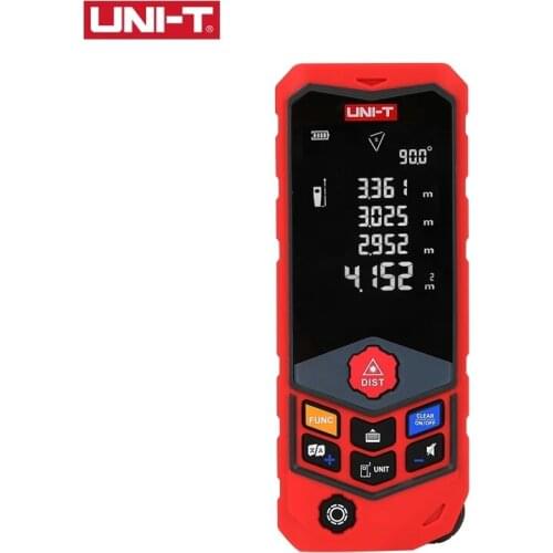 UNI-T LM50D LM100D Handheld Laser Distance Meter 50M 100M Trena a Laser Range Finder Measure Tape Digital Battery Powered