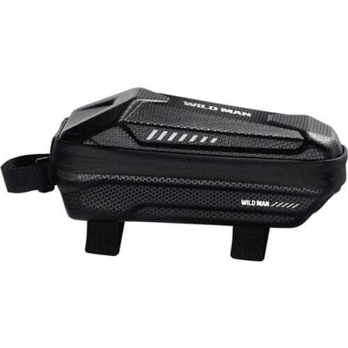 WILD MAN Bicycle Top Tube Front Beam Bag MTB Road Cycling Anti Pressure Shock Rainproof Bag Bicycle Bag