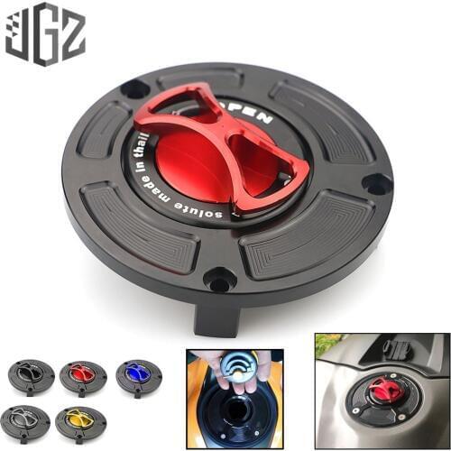 Motorcycle Universal CNC Aluminum Fuel Tank Cover Cap Decoration Protector Guard for Honda MSX125 2014 2015 2016 2017 2018