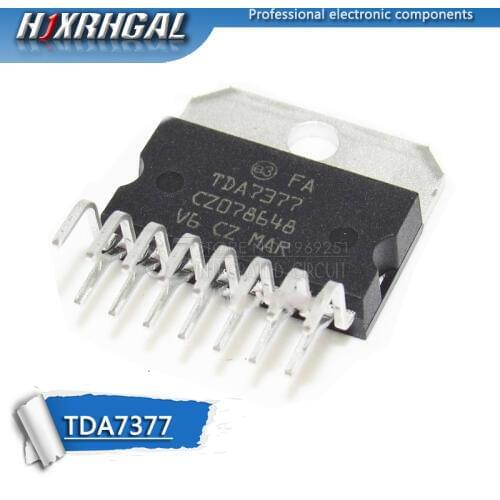 1PCS TDA7377 ZIP-15 2 x 30WDUAL/QUAD POWER AMPLIFIER FOR CAR RADIO TDA7377 HJXRHGAL