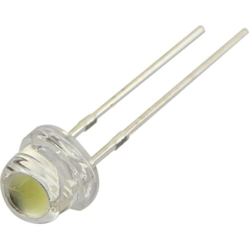 5MMLED F5 light emitting diodes straw hat white white emerald green blue yellow purple colorful slow flashing