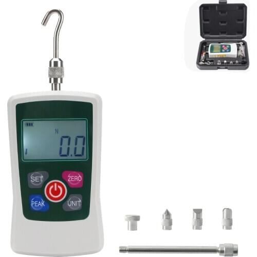 500N 110lb Digital Force Gauge Push Pull Meter Force Measuring Instrument 10n 50n