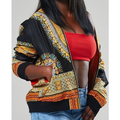 Dashiki jacket fashion womens african clothes hip hop africa dresses clothing