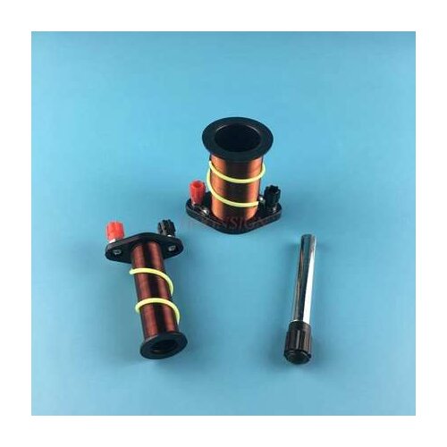 Demonstration of original secondary coil physical electromagnetic experiment equipment