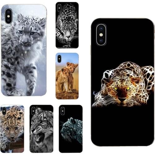 For HTC Desire 530 626 628 630 816 820 830 One A9 M7 M8 M9 M10 E9 U11 U12 Life Plus Soft TPU Protector Animal Leopard Lions