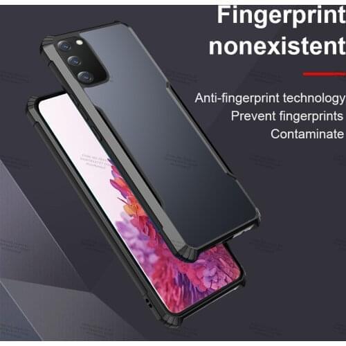 For Samsung Galaxy S20 FE 4G 5G Airbag Shockproof Shell for samsung s20 plus ultra protective bumper transparent cover case