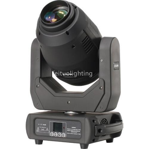 Hot 4pcs 250w Led Moving Head Zoom Lyre Beam Spot Wash Led Mobile Head 8 Facet Prism Focus Frost Effect DMX Moving Head Light