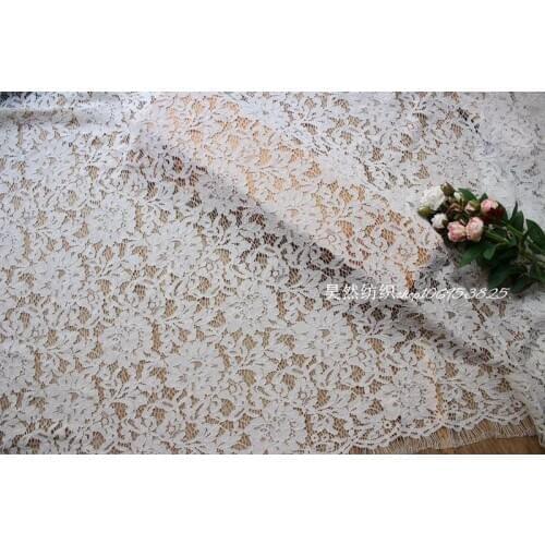 1.5M/Lote High Quality Cotton Lace Fabric Apparel DIY Accessories Dress Material African Fabric