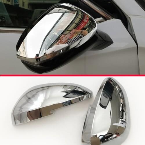 For Acura CDX 2017 2018 ABS Chrome Car Accessories Side Mirror Cover Trim Rear View Cap Overlay Molding Garnish