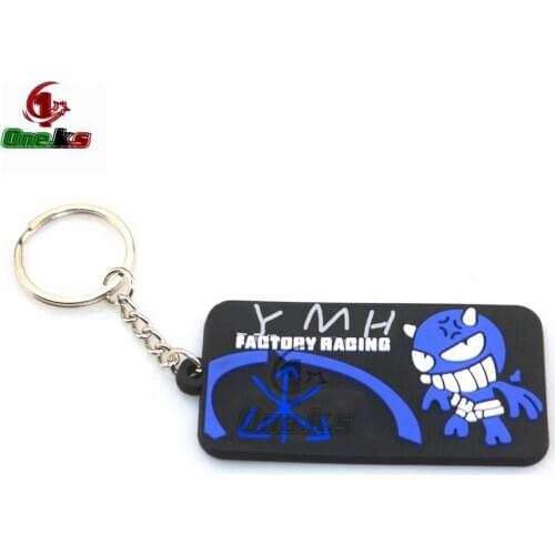 【Buy three get one free】Rubber Motorcycle Key Ring Key Chain cool keychain 3D Soft For YAMAHA R15 R25 R3 R6 R1 MT07 MT09 model