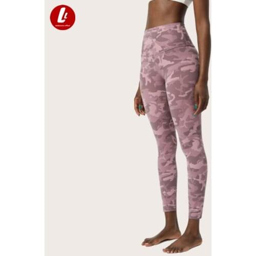 Women New Camou Yoga Leggings High Waist Tummy control Gym Pants Printed Fitness Leggins Quick Dry Sports Trousers Running Pants