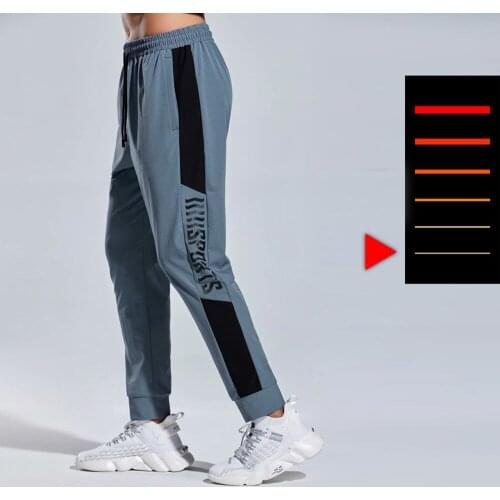 Summer Breathable Sport Pants Mens Running Sweatpants Training Trousers Jogging Fitness Outdoor Quick Dry Pants