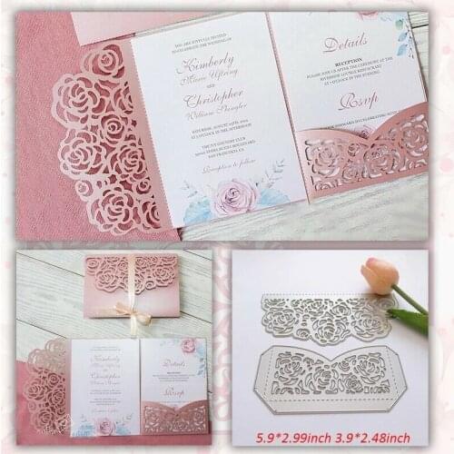 Lace Flower Metal Cutting Die Stencil Scrapbooking Embossing Card Making Craft