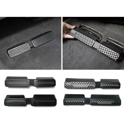 For Audi Q5 2008-2021 Under Seat Floor Rear AC Heater Air Conditioner Duct Vent Cover Grill Outlet Cover Trim